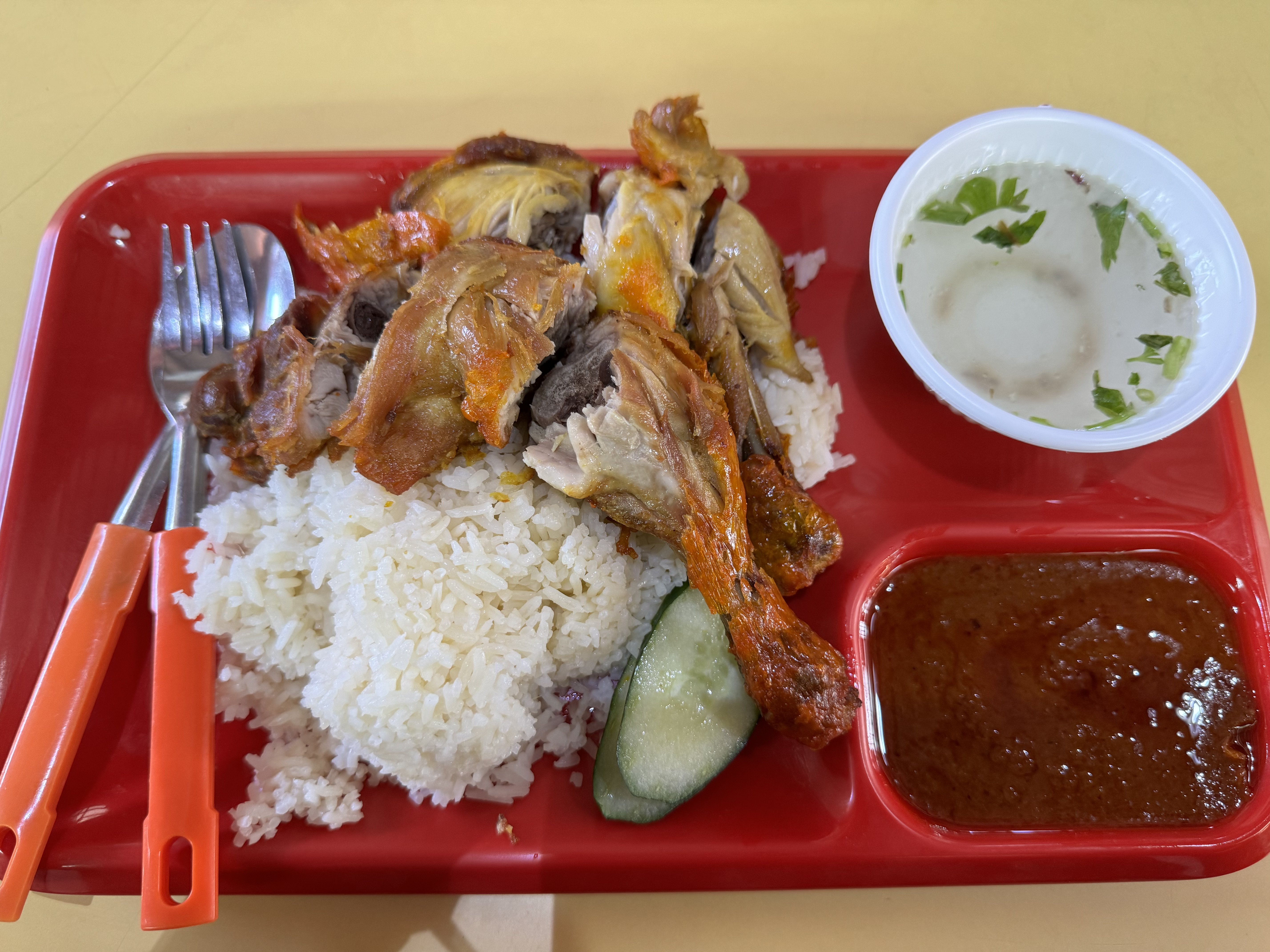 Geylang Serai Market - Nasi Ayam Sambal