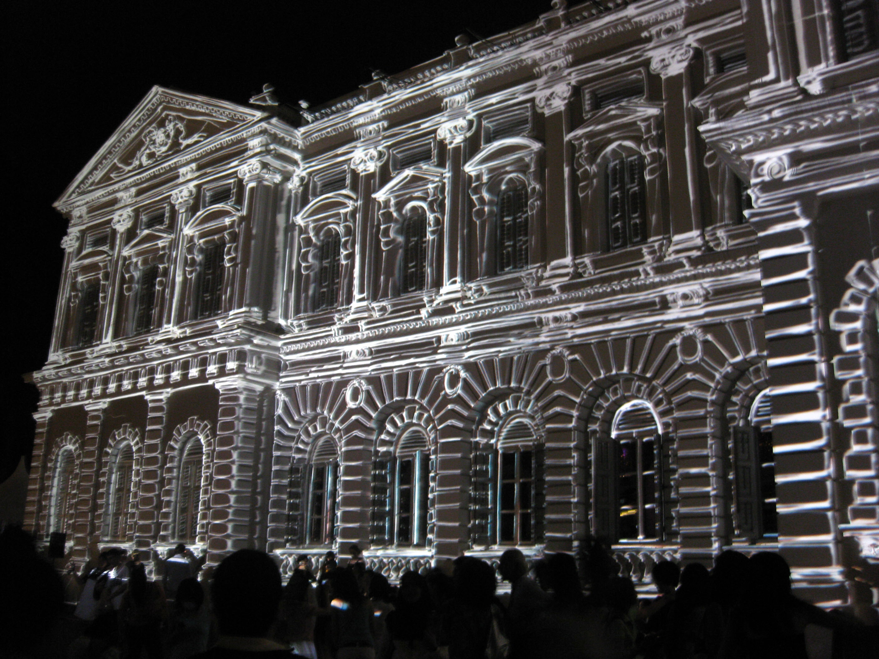 Singapore Night Festival At National Museum Singapore