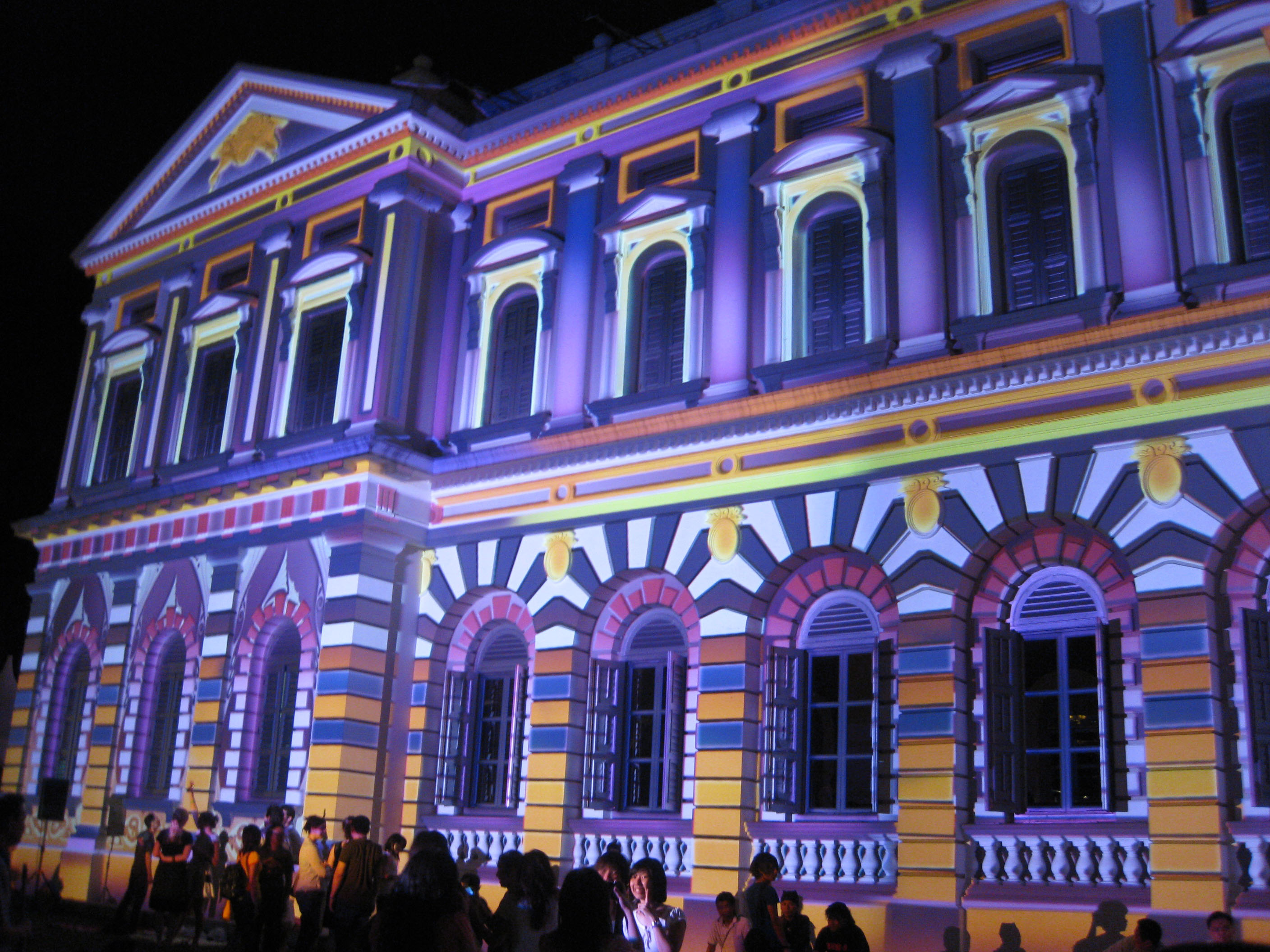 Singapore Night Festival At National Museum Singapore