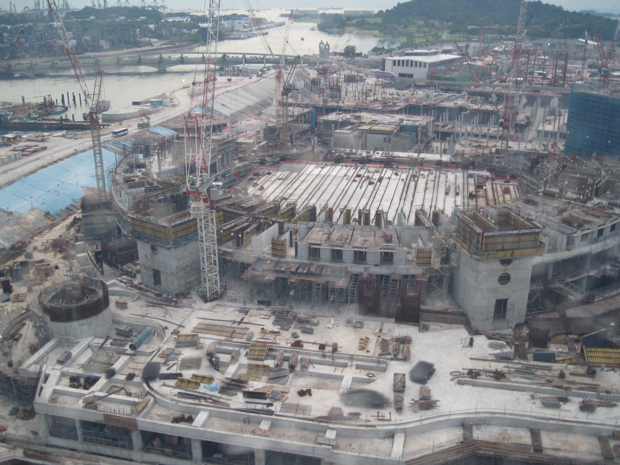 Resorts World Sentosa Construction