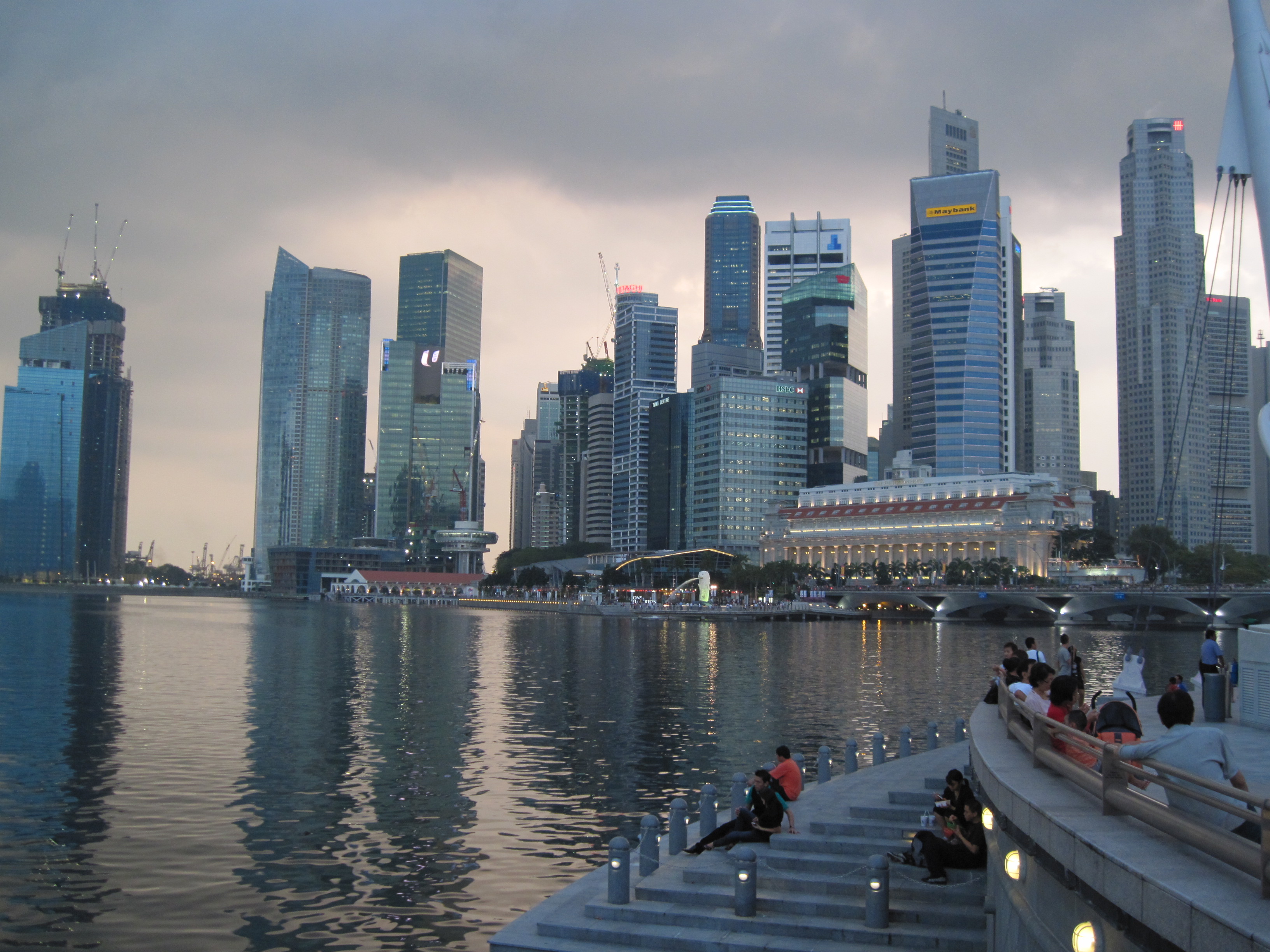 Waterfront Promenade In 2010