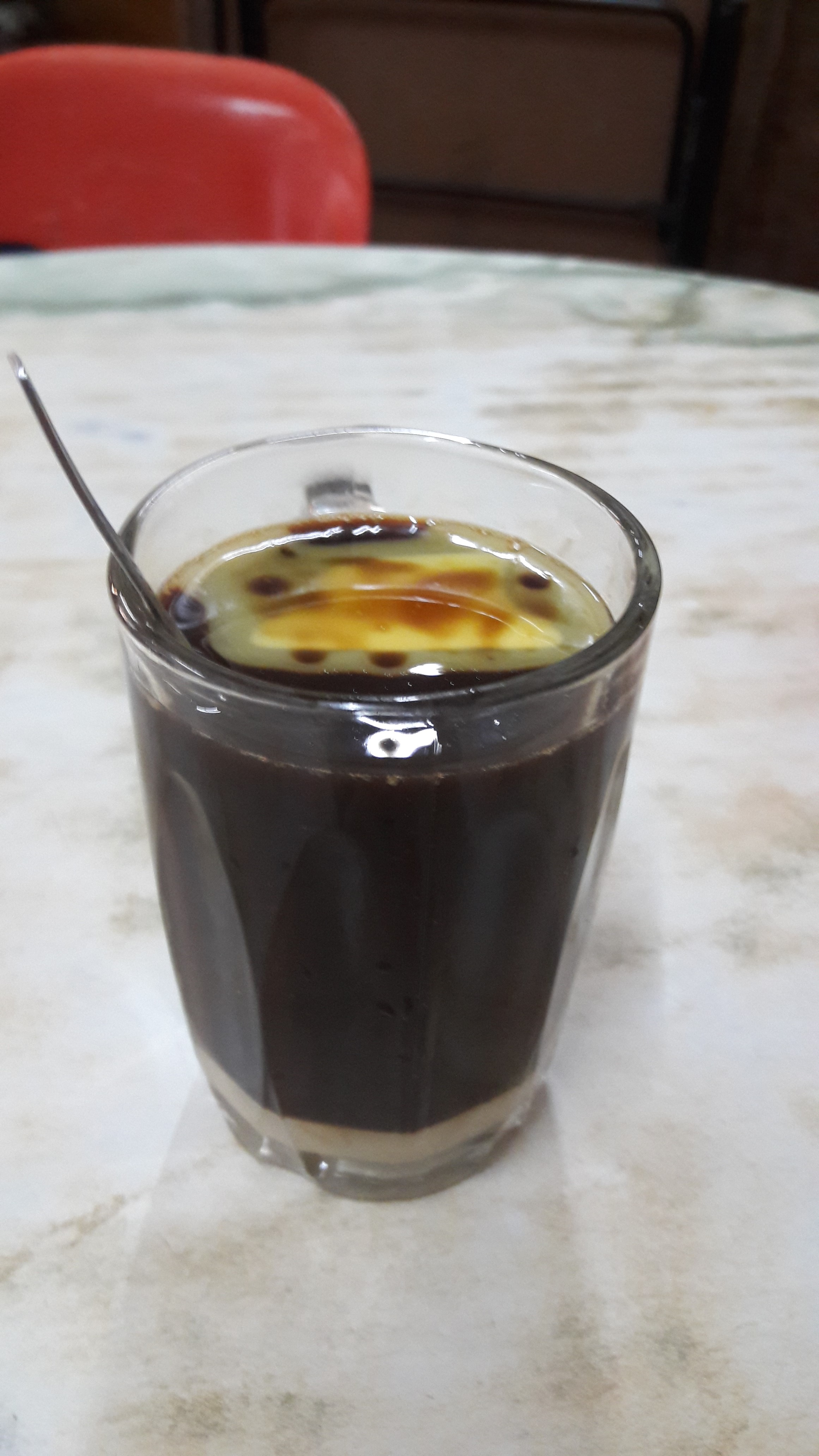 Butter Coffee At Heap Seng Leong Coffeeshop