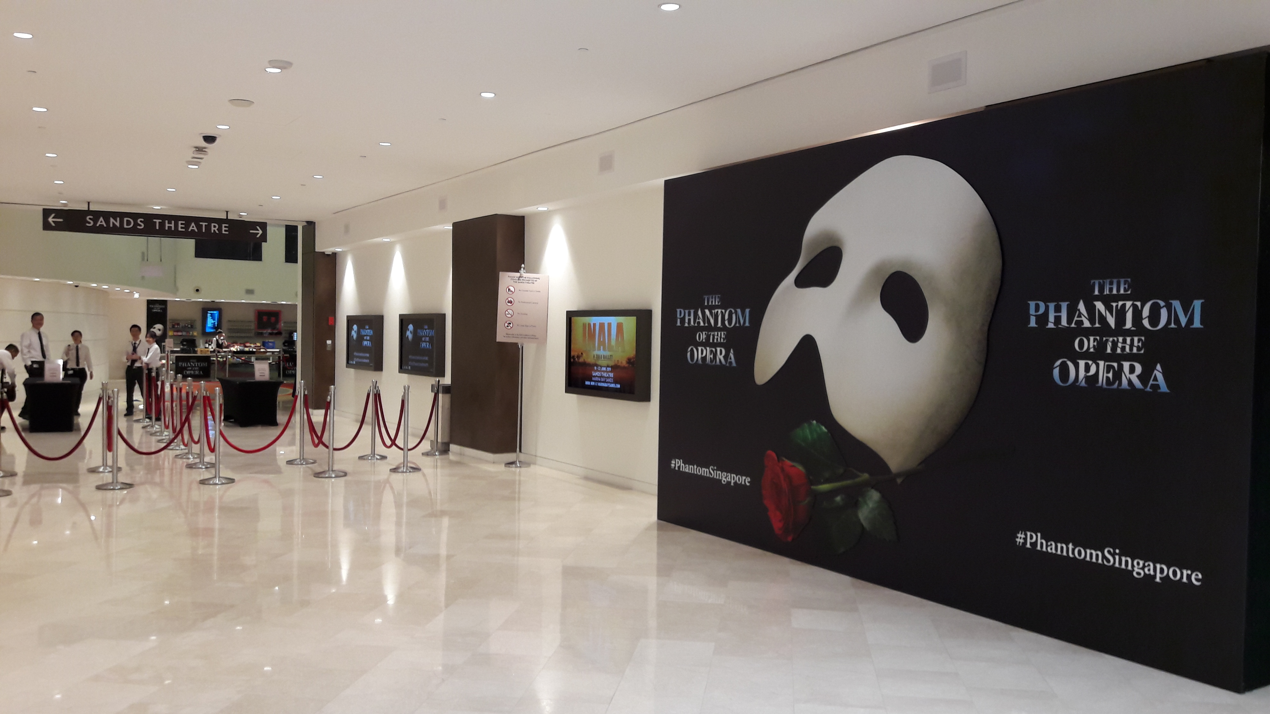 The Phantom Of The Opera Show At Marina Bay Sands Singapore
