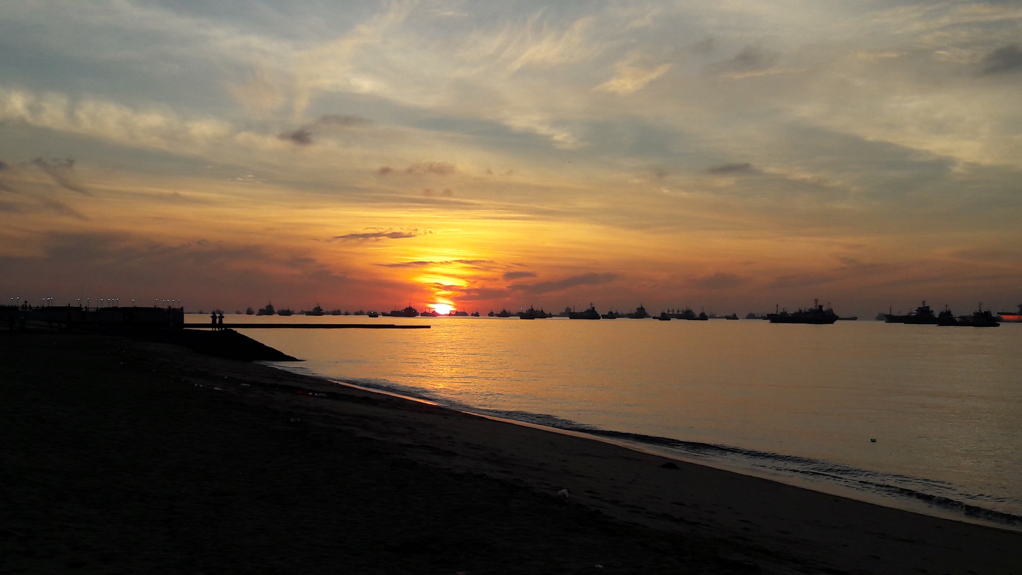 Sunrise At East Coast Park