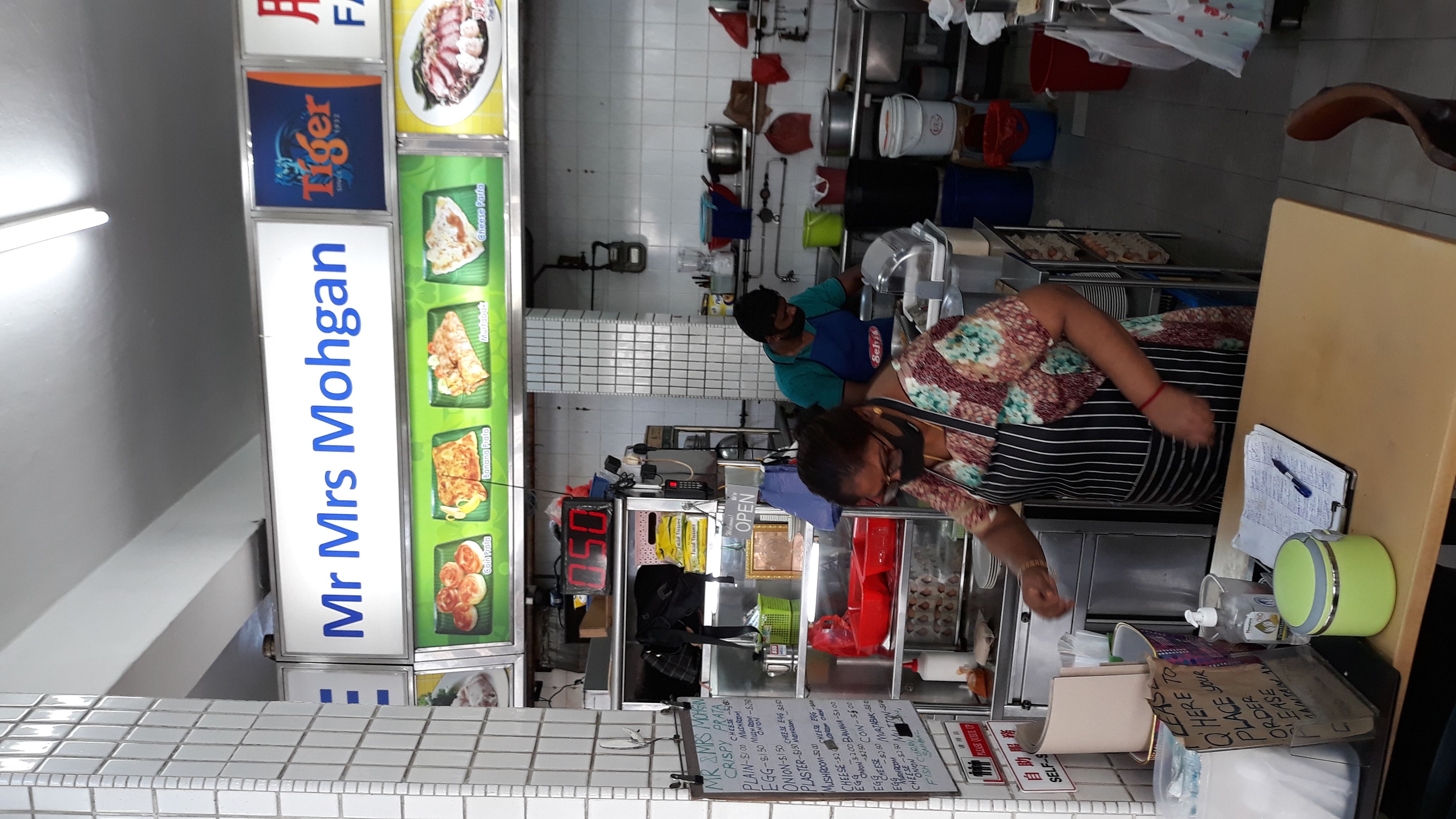 Mr And Mrs Mohgan Prata Stall