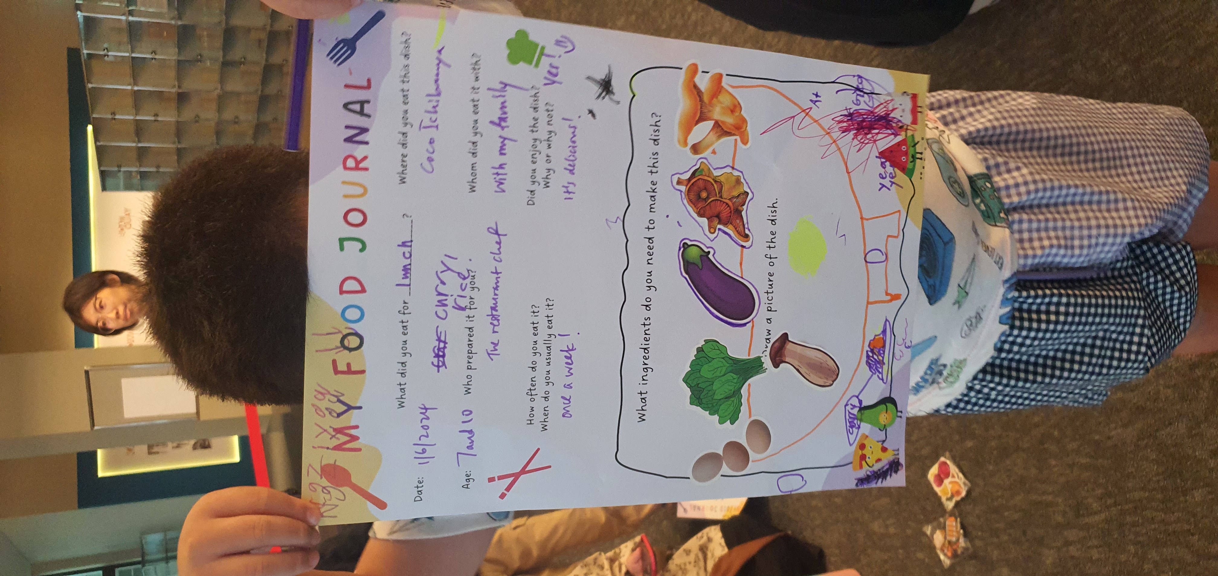 My Food Journal Of 10 Year Old