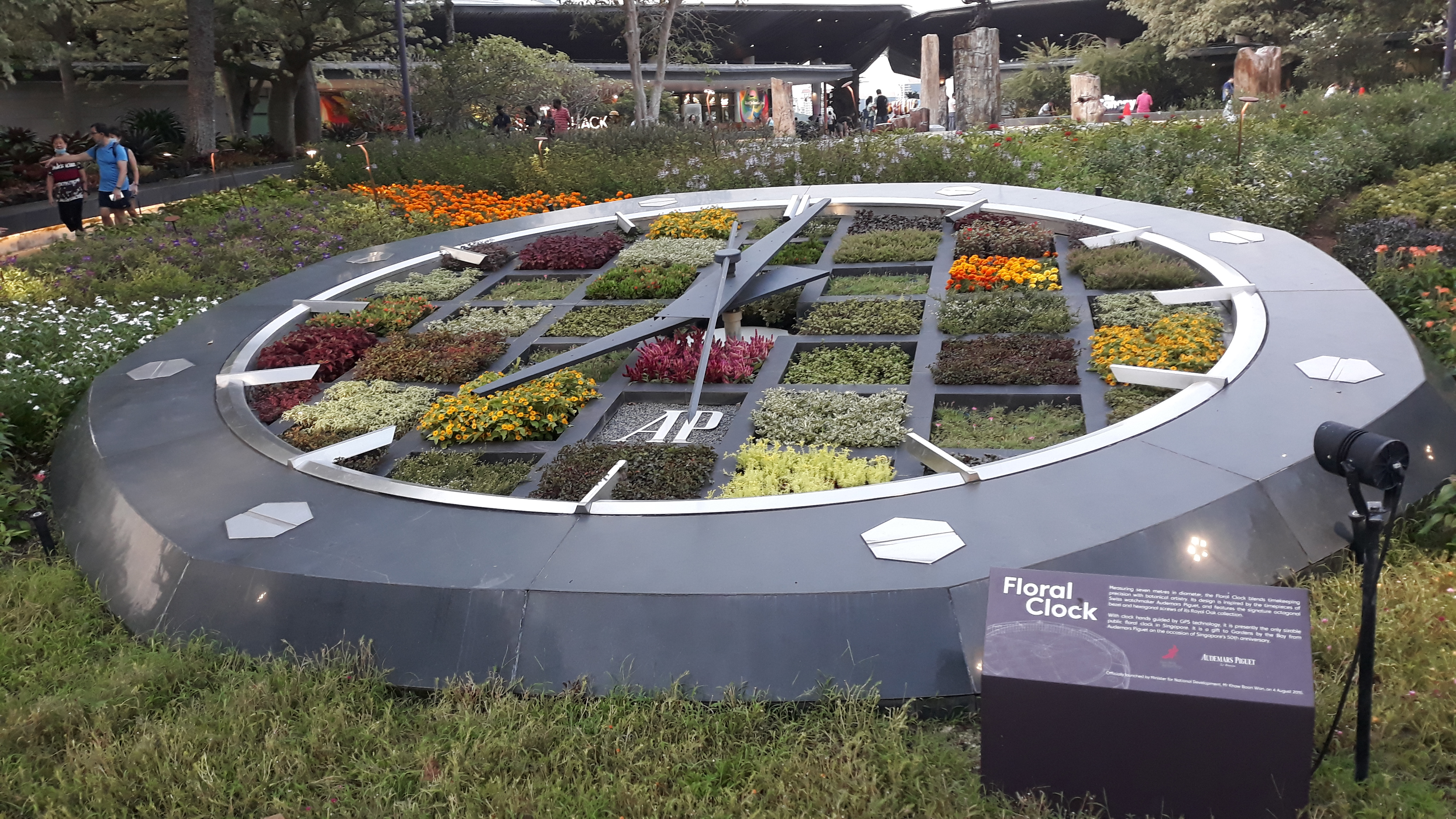 Gardens By The Bay Floral Clock