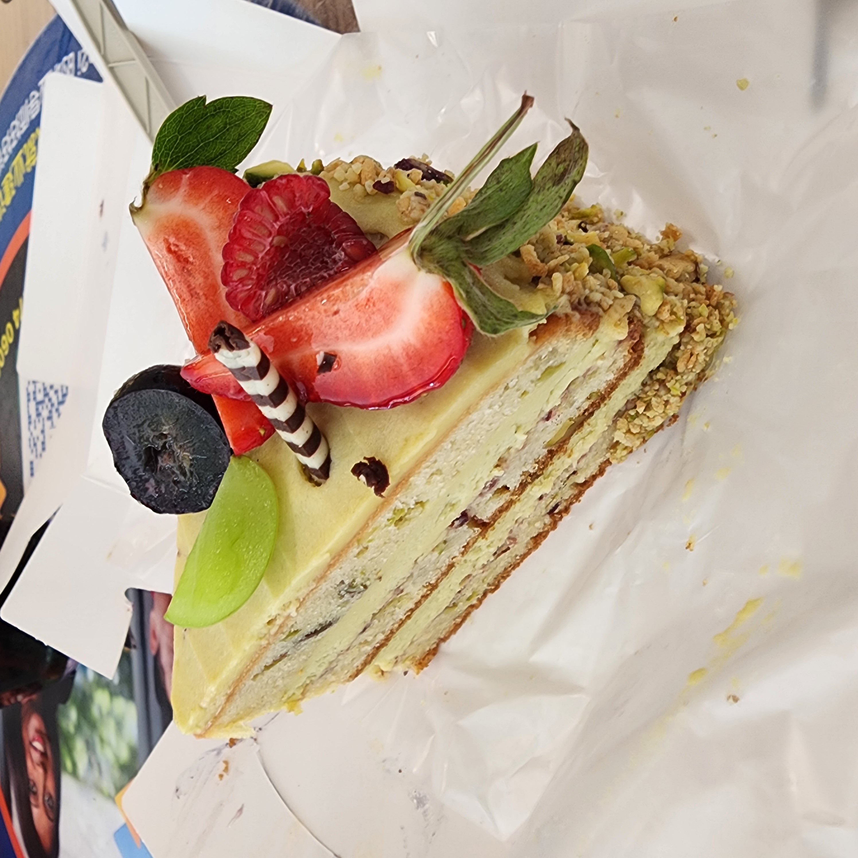 Pistachio Fruit Cake - Chocolat N Spice - #02-13, Shunfu Mart (Hawker And Market Centre) - 320 Shunfu Rd, Singapore 570320