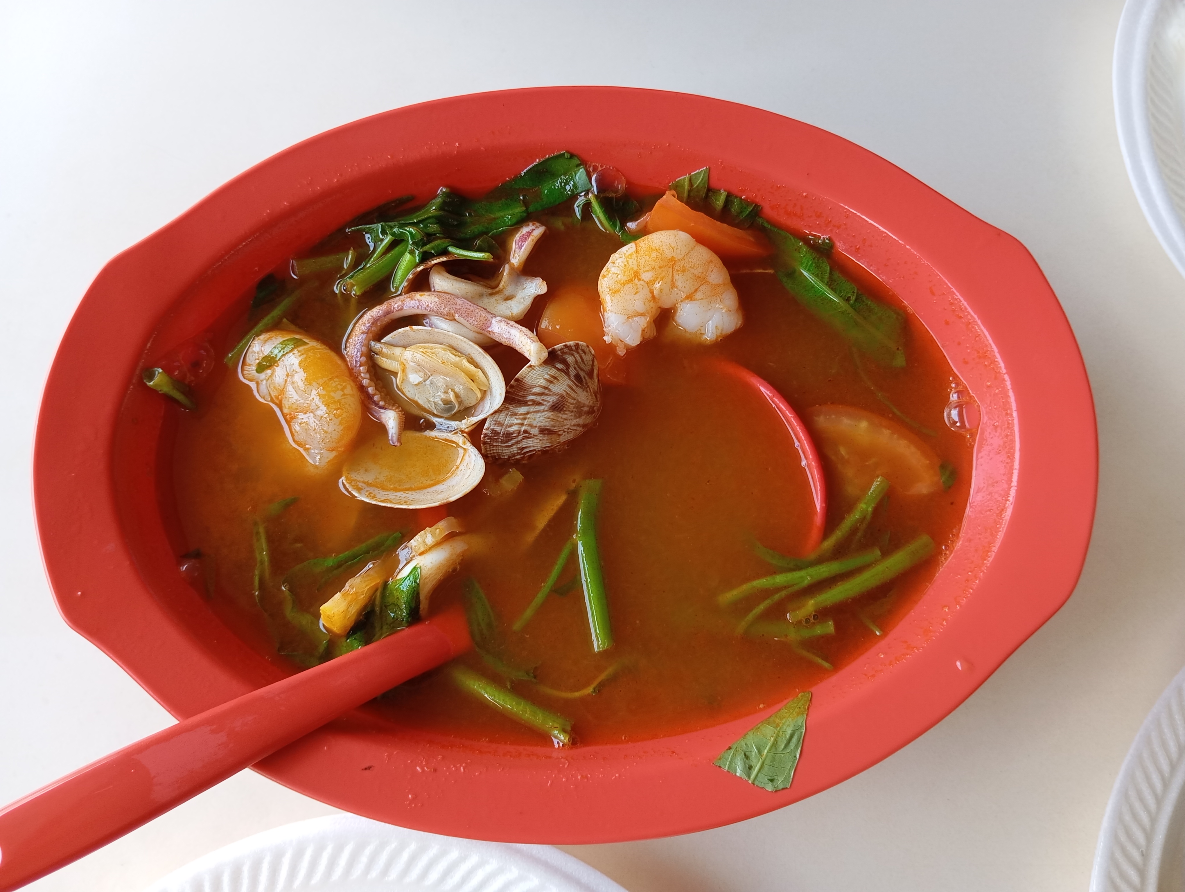 Tom Yum Seafood Soup