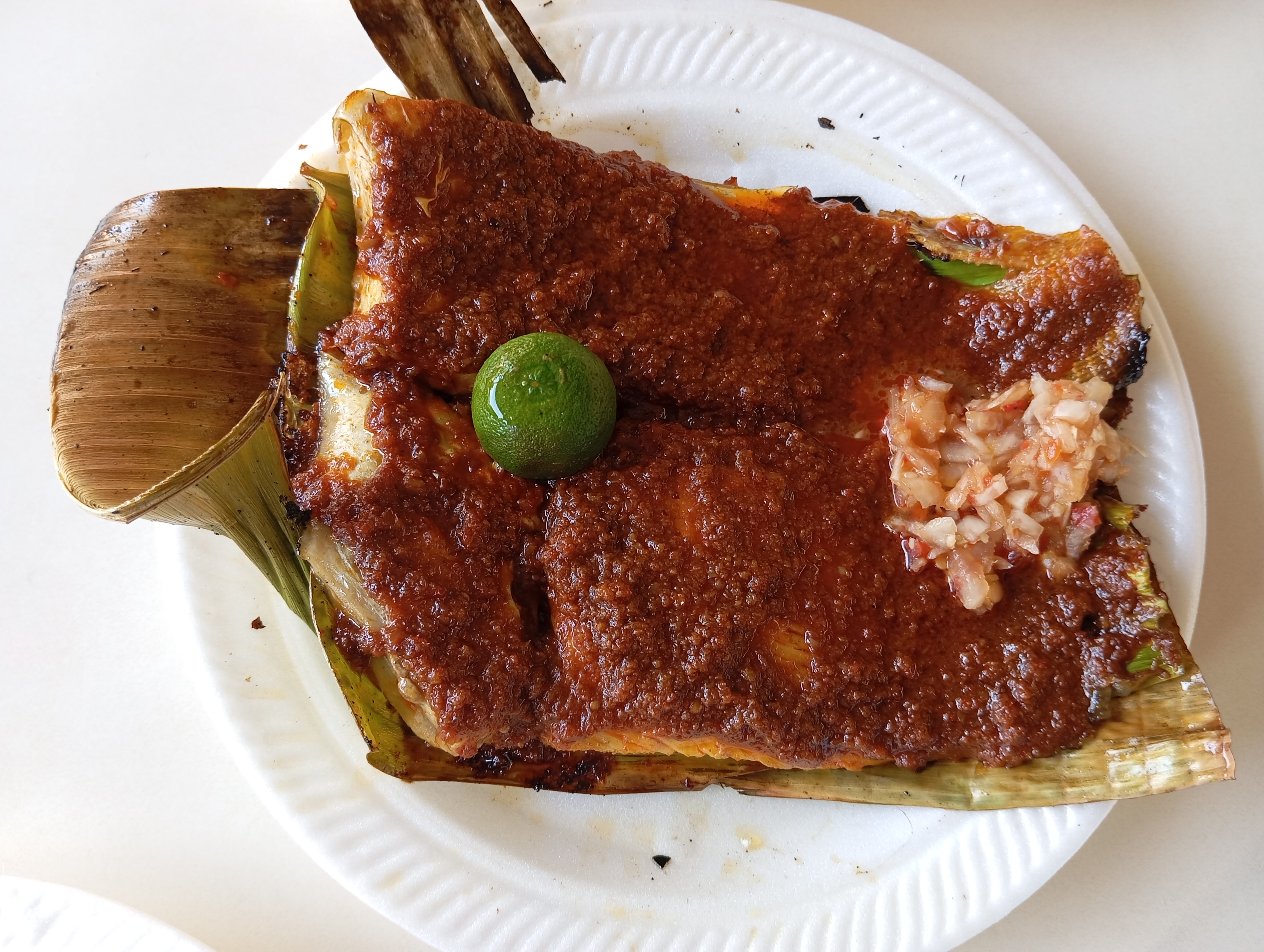 Stingray Barbeque Fish