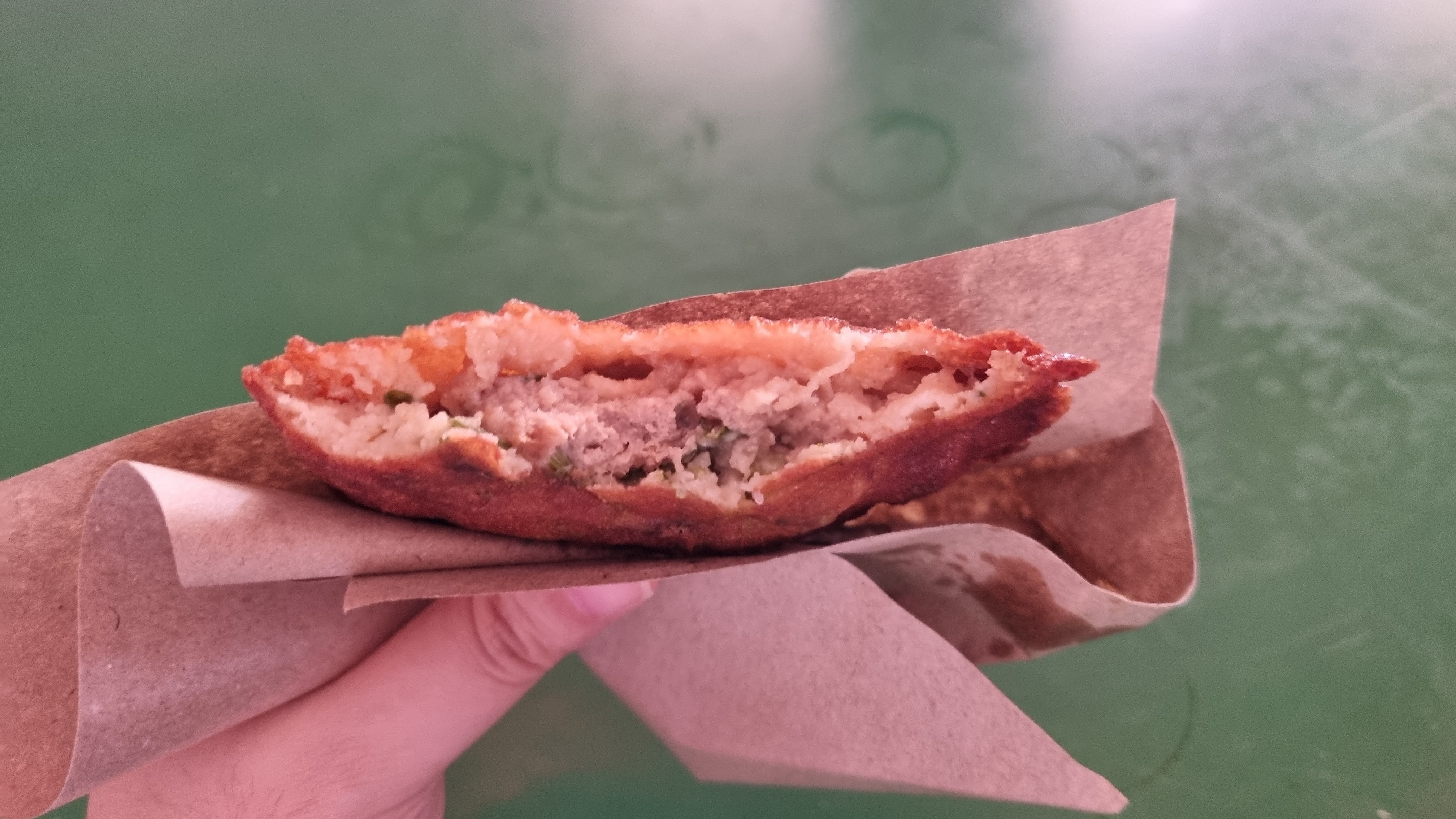 Cross-Section Of Fuzhou Oyster Cake